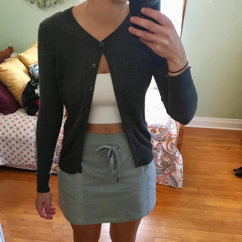 Gap grey cardigan